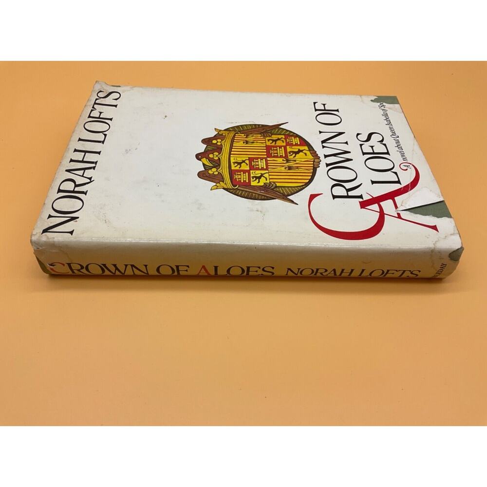 1973 Crown of Aloes Norah Lofts Hardcover Dust Jacket Good Condition Isabella - Picture 2 of 7
